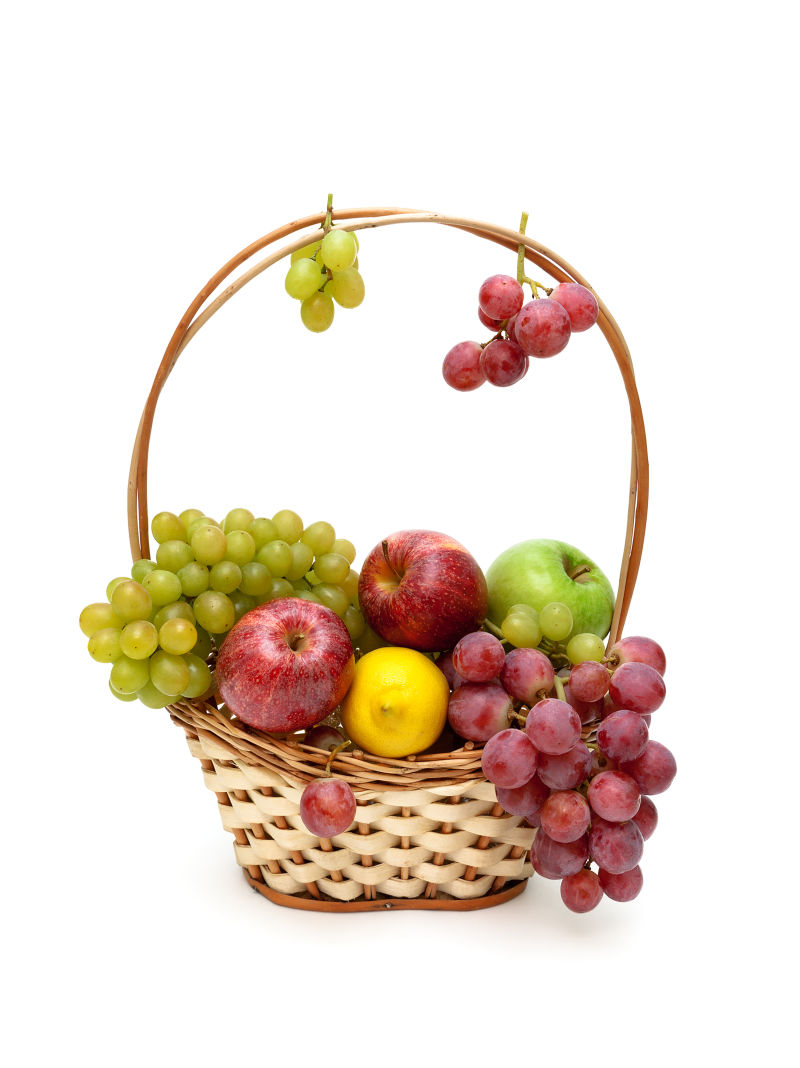 一篮苹果和葡萄 自然与文化的双重馈赠